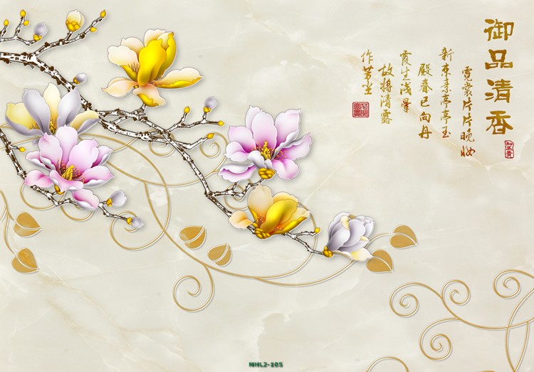 Hoa ngọc lan 3D MHL2-105